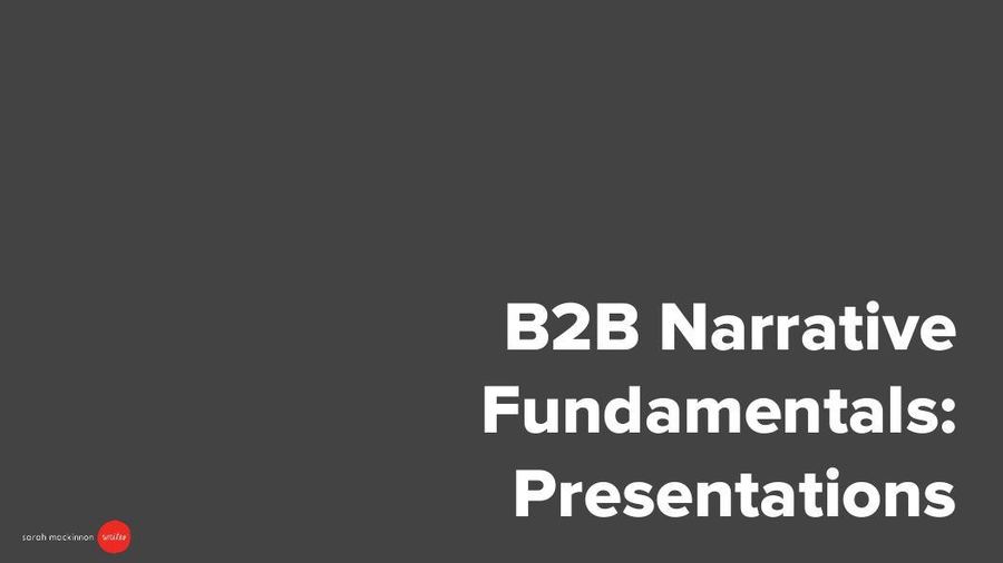 Narrative Coaching workshop