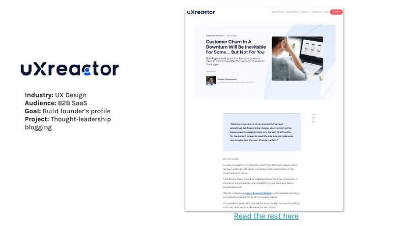 Customer churn article