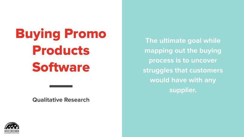 Buyer journey research deck